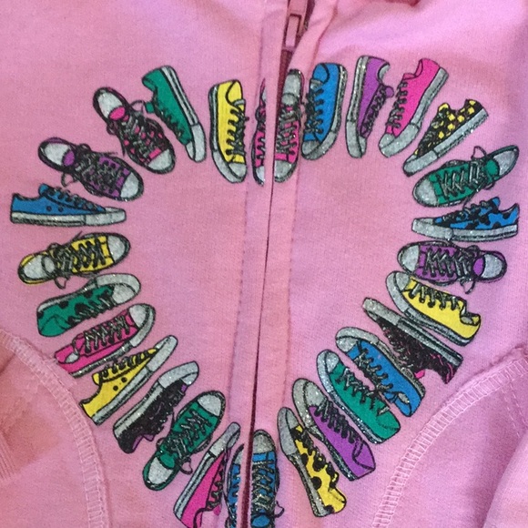 Girls Size 12 Mo Pink Hoodie - Picture 2 of 4